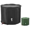 Image de Linxor - Réservoir souple, récupérateur d'eau de pluie pliable - 1000 L - 2 Coloris
