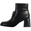 Image de Emilie Karston Bottine Cuir Viana, Noir, 38 EU
