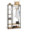Image de IDMarket - Armoire penderie Largeur 90 cm Design industriel DETROIT