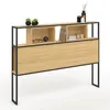 Image de IDMarket - Tête de lit design industriel DETROIT 165 CM