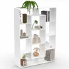 Image de IDMarket - Etagère bibliothèque Colette avec 11 Compartiments Blanc H.143 cm