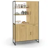 Image de IDMarket - Buffet de Cuisine 100 cm Detroit Design Industriel