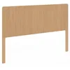 Image de IDMarket - Tête de lit sur Pied Juliette 160 cm Effet Lattes tasseau Bois