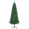 Image de HOMCOM Sapin de Noël Artificiel 210H cm 865 Branches Grand Réalisme Vert