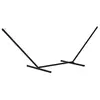 Image de Outsunny Support Pied de hamac Structure Robuste 3,60Lx0,92lx1,12H m Noir