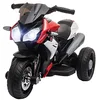 Image de HOMCOM Moto Électrique Enfants 3 Roues 6 V pour 3 à 5 Ans Noir et Rouge