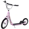 Image de HOMCOM Trottinette Patinette Enfant à partir de 5 Ans Grands Pneus Rose