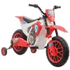 Image de HOMCOM Moto Cross Électrique Enfant 12V 3-5 Ans 106,5 x 51,5 x68 cm Rouge