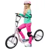 Image de HOMCOM Trottinette Patinette Grandes Roues pneumatiques Ø 41 cm Rose