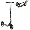 Image de HOMCOM Trottinette Enfant Pliable à 2 Roues 7 à 14 Ans Double Frein Noir