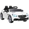 Image de AIYAPLAY Voiture Électrique pour Enfants Licence Mercedes SLC 300 12V Blanc