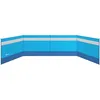 Image de Outsunny Paravent Brise-Vent de Camping Portable Pliable avec Sac de Transport et poteaux en Acier dim.