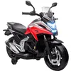 Image de AIYAPLAY Moto électrique pour enfants moto porteur Honda pour enfants 3 à 6 ans avec musique, phares - voiture électrique 12V avec 2 roues d'entraînement - dim. 107L x 46l x 75H cm rouge