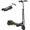 Image de HOMCOM Trottinette électrique pour Enfants 7-14 Ans Trottinette Pliable avec Hauteur réglable Batterie Rechargeable 24V Vitesse jusqu'à 12 km/h et Charge de freinage 50 kg 74x36x82,5-92,5 cm Noir