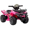 Image de HOMCOM Quad Buggy Quad Électrique Enfants 18-36 Mois 6 V 2 Km/h Max. Rose