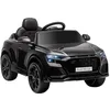 Image de HOMCOM Voiture Électrique Enfants sous Licence Audi RS Q8 6 V 3-5 Ans Noir