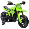 Image de AIYAPLAY Moto Électrique Enfants Moto Cross Batterie 6 V 3 à 8 Ans Vert