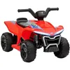 Image de AIYAPLAY Quad Électrique Enfant, 6V 2,5 km/h, Phares, 18-36 Mois, Rouge