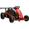 Image de AIYAPLAY Kart Électrique Enfants GoKart 2 x 24 V Moteurs 13 km/h Rouge