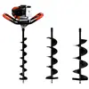 Image de GT Garden Tarière Thermique 52 cm3, 3 CV + Lot de 3 mèches (100, 150 et 200 mm)