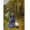 Image de Grafika Kids Jean-Baptiste-Camille Corot : Madame Stumpf et sa fille, 1872 F-31218