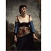 Image de Grafika Kids Jean-Baptiste-Camille Corot : Agostina, 1866 F-32123