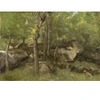 Image de Grafika Kids Jean-Baptiste-Camille Corot : Rochers en Forêt de Fontainebleau, 1860-1865 F-32141