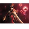 Image de Grafika Misstigri - Red Light Flower F-32545