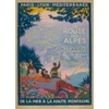 Image de Grafika Roger Broders - La Route des Alpes, 1920 F-33421