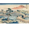Image de Grafika Hokusai - Image Ancienne du Pont à Huit Parties dans la Province de Mikawa F-33690