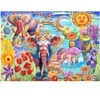 Image de Bluebird Puzzle Elephants in the Garden Puzzle-F-90015