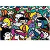 Image de Bluebird Puzzle Romero Britto - Looking into the future Puzzle-F-90021