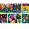 Image de Bluebird Puzzle Romero Britto - Collage: Flowers Puzzle-F-90023