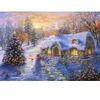 Image de Bluebird Puzzle Christmas Cottage Puzzle-F-90352