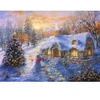 Image de Bluebird Puzzle Christmas Cottage Puzzle-F-90516