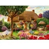 Image de Bluebird Puzzle Thatched Cottage Puzzle-F-90552