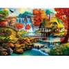 Image de Bluebird Puzzle Country House by the Water Fall Puzzle-F-90583