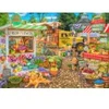 Image de Bluebird Puzzle Farmers Market Spring Summer Season Puzzle-F-90683