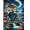 Image de Bluebird Puzzle Mushroom Town Puzzle-F-90930