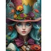Image de Bluebird Puzzle Lady with a Hat Puzzle-F-90933