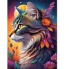 Image de Bluebird Puzzle Floral Cat Puzzle-F-90942