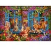 Image de Bluebird Puzzle Chats sur le Rebord de la Fenêtre Puzzle-F-90973