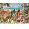 Image de Bluebird Puzzle Chiens et Chats à la Plage Puzzle-F-91023