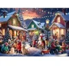 Image de Bluebird Puzzle Noel entre Voisins Puzzle-F-91091