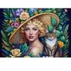 Image de Bluebird Puzzle La Dame et le Chat Puzzle-F-91160