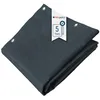 Image de TECPLAST Bâche pour Carport 3x5 m LP506CP Gris anthracite - Garantie 5 ans - Toile PVC étanche pour abri de voiture
