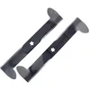 Image de Paire de lames tondeuse gauche/droite compatible avec compatible avec compatible avec AYP/Roper, Bernard Loisirs, compatible avec Husqvarna, compatible avec Jonsered 532 42 63-23 coupe 46 cm
