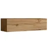 Image de Meuble TV Suspendu Coloris chêne Wotan 120cm Collection Switch.