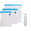 Image de Sachets COOK CONCEPT vide d'air x4 avec pompe