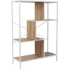 Image de HOME DECO FACTORY - HD0079 - Etagere Edison Blanc 80X30X113Cm